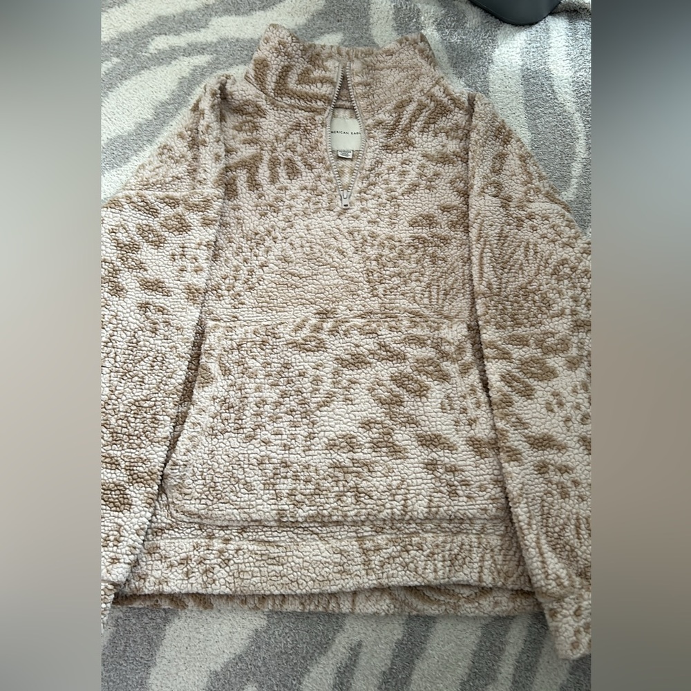 American Eagle Sherpa Pullover
